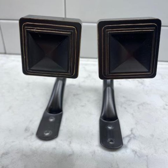 Set of Curtain Holder Tieback U-Shaped - Picture 3 of 5